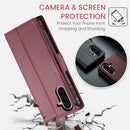Samsung Galaxy A26 5G CaseMe Retro Wallet Case [Maroon] 5