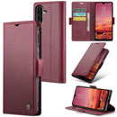 Samsung Galaxy A26 5G CaseMe Retro Wallet Case [Maroon] 1