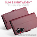 Samsung Galaxy A26 5G CaseMe Retro Wallet Case [Maroon] 2