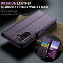 Samsung Galaxy A26 5G CaseMe Retro Wallet Case [Purple] 6