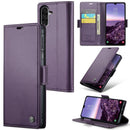 Samsung Galaxy A26 5G CaseMe Retro Wallet Case [Purple] 1