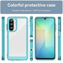 Samsung Galaxy A26 5G Soft TPU Bumper Case [Clear Blue] 8