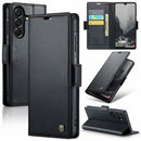 Samsung Galaxy A27 5G CaseMe Retro Wallet Case [Black] 1