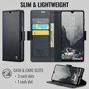 Samsung Galaxy A27 5G CaseMe Retro Wallet Case [Black] 2
