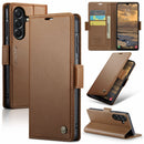 Samsung Galaxy A27 5G CaseMe Retro Wallet Case [Brown] 1