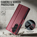 Samsung Galaxy A27 5G CaseMe Retro Wallet Case [Maroon] 5