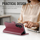 Samsung Galaxy A27 5G CaseMe Retro Wallet Case [Maroon] 6
