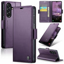 Samsung Galaxy A27 5G CaseMe Retro Wallet Case [Purple] 1