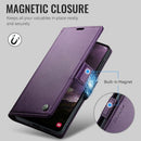 Samsung Galaxy A27 5G CaseMe Retro Wallet Case [Purple] 8