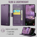 Samsung Galaxy A27 5G CaseMe Retro Wallet Case [Purple] 2