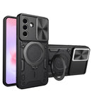 Samsung Galaxy A27 5G Ring Kickstand Case w/ Camera Cover