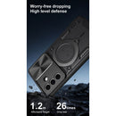 Samsung Galaxy A27 5G Ring Kickstand Case w/ Camera Cover