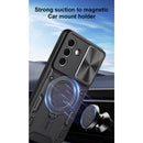 Samsung Galaxy A27 5G Ring Kickstand Case w/ Camera Cover