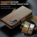 Samsung Galaxy A35 Retro PU Leather Wallet Case 6