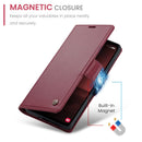 Samsung Galaxy A35 Retro PU Leather Wallet Case 10