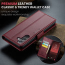 Samsung Galaxy A35 Retro PU Leather Wallet Case 6