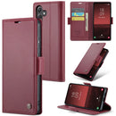 Samsung Galaxy A35 Retro PU Leather Wallet Case 1
