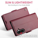 Samsung Galaxy A36 5G CaseMe Retro Wallet Case [Maroon] 2