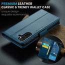 Samsung Galaxy A36 5G CaseMe Retro Wallet Case [Navy] 6