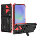 Samsung Galaxy A36 5G Kickstand Card Case [Red] 1