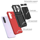 Samsung Galaxy A36 5G Kickstand Card Case [Red] 3