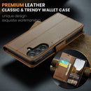 Samsung Galaxy A37 5G CaseMe Retro Wallet Case [Brown] 6