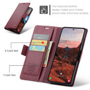 Samsung Galaxy A37 5G CaseMe Retro Wallet Case [Maroon] 9