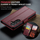 Samsung Galaxy A37 5G CaseMe Retro Wallet Case [Maroon] 6