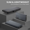 Samsung Galaxy A55 Retro PU Leather Wallet Case 8