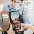 Samsung Galaxy A55 Retro PU Leather Wallet Case 4