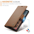 Samsung Galaxy A55 Retro PU Leather Wallet Case 10