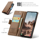 Samsung Galaxy A55 Retro PU Leather Wallet Case 9