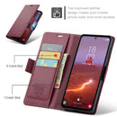 Samsung Galaxy A55 Retro PU Leather Wallet Case 9