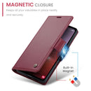 Samsung Galaxy A55 Retro PU Leather Wallet Case 10
