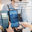 Samsung Galaxy A55 Retro PU Leather Wallet Case 4