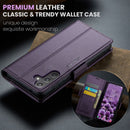 Samsung Galaxy A55 Retro PU Leather Wallet Case 6