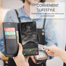 Samsung Galaxy A56 5G CaseMe Retro Wallet Case [Black] 4