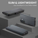 Samsung Galaxy A56 5G CaseMe Retro Wallet Case [Black] 8
