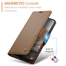 Samsung Galaxy A56 5G CaseMe Retro Wallet Case [Brown] 10