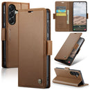 Samsung Galaxy A56 5G CaseMe Retro Wallet Case [Brown] 1