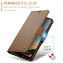Samsung Galaxy A56 5G CaseMe Retro Wallet Case [Brown] 10