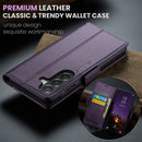 Samsung Galaxy A56 5G CaseMe Retro Wallet Case [Purple] 6
