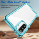Samsung Galaxy A56 5G Soft TPU Bumper Case [Clear Blue] 2