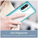 Samsung Galaxy A56 5G Soft TPU Bumper Case [Clear Blue] 4