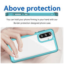 Samsung Galaxy A56 5G Soft TPU Bumper Case [Clear Blue] 3
