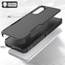Samsung Galaxy S20 FE Dual Layer Armor Hard Case – Black