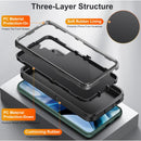 Samsung Galaxy S22 Triple Layer Armor Hard Case | 3-Layer