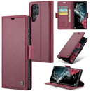 Samsung Galaxy S22 Ultra CaseMe 023 Wallet Flip Cover RFID