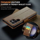 Samsung Galaxy S23 Ultra CaseMe 023 Wallet Flip Cover RFID