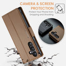 Samsung Galaxy S24 FE Retro PU Leather Wallet Case 5